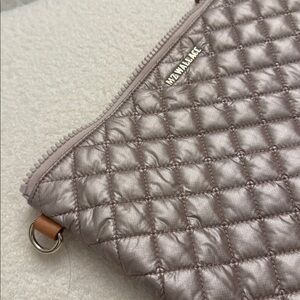 RARE Mz wallace nwot rose gold clutch